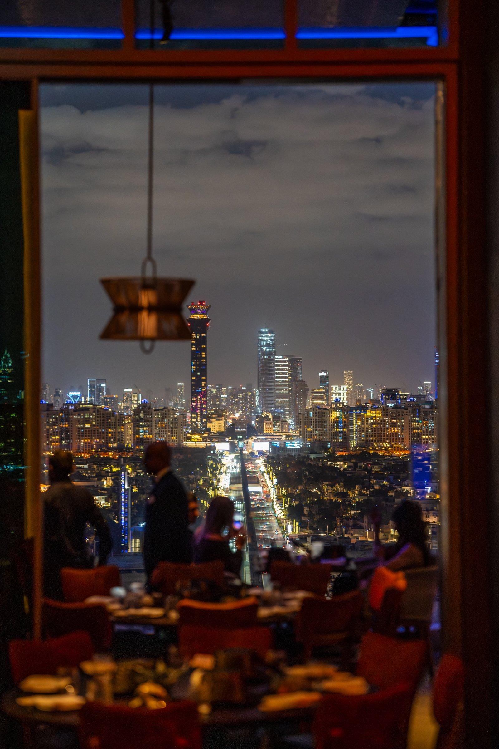 Sunset at Nobu Dubai